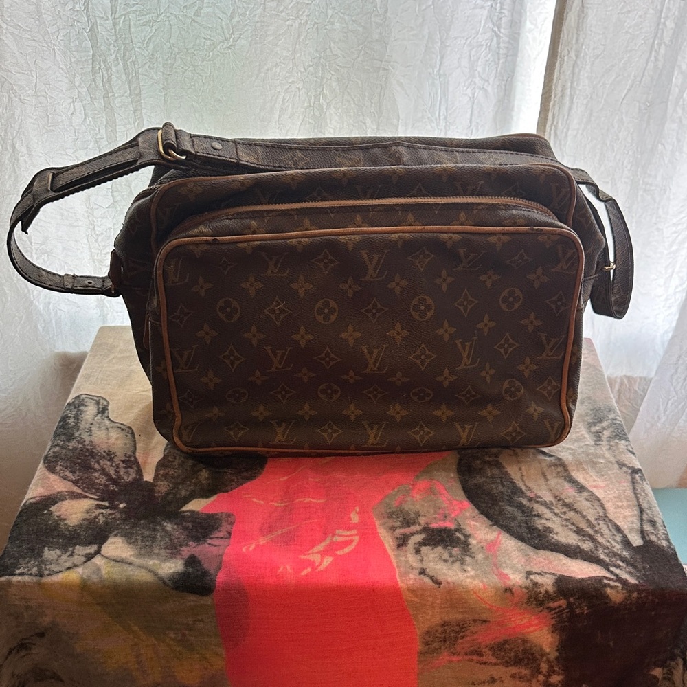 Louis Vuitton Dark Brown Monogram Messenger Bag